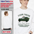 Farm fresh four leaf clovers Saint Patricks Day - Adult & Kids T-Shirts, Sweatshirts & Hoodies apparel design preview 1