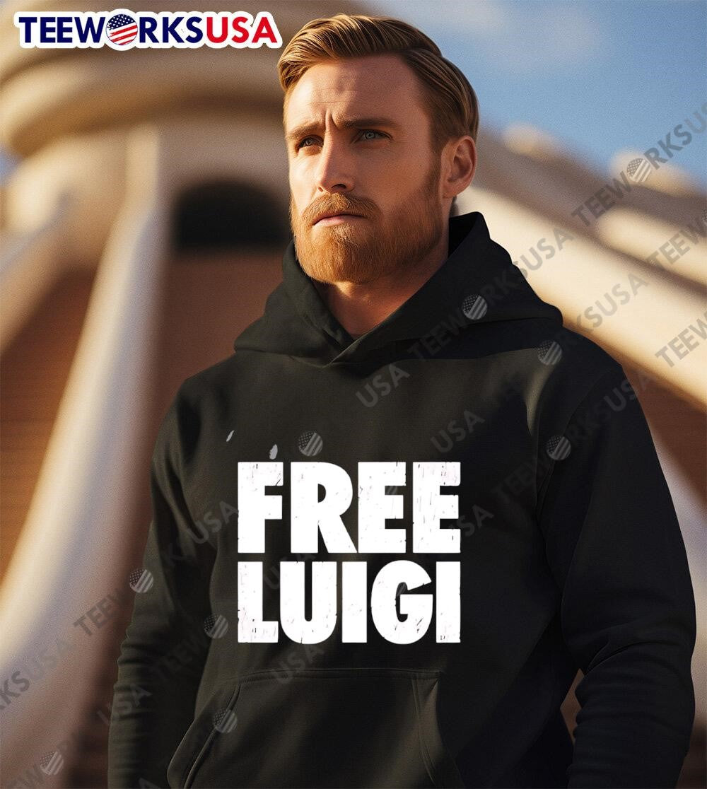 Free Luigi retro - Adult & Kids T-Shirts, Sweatshirts & Hoodies apparel design preview 3