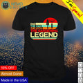 Dad The Man Myth Gardening Legend - Adult & Kids T-Shirts, Sweatshirts & Hoodies apparel design preview 1