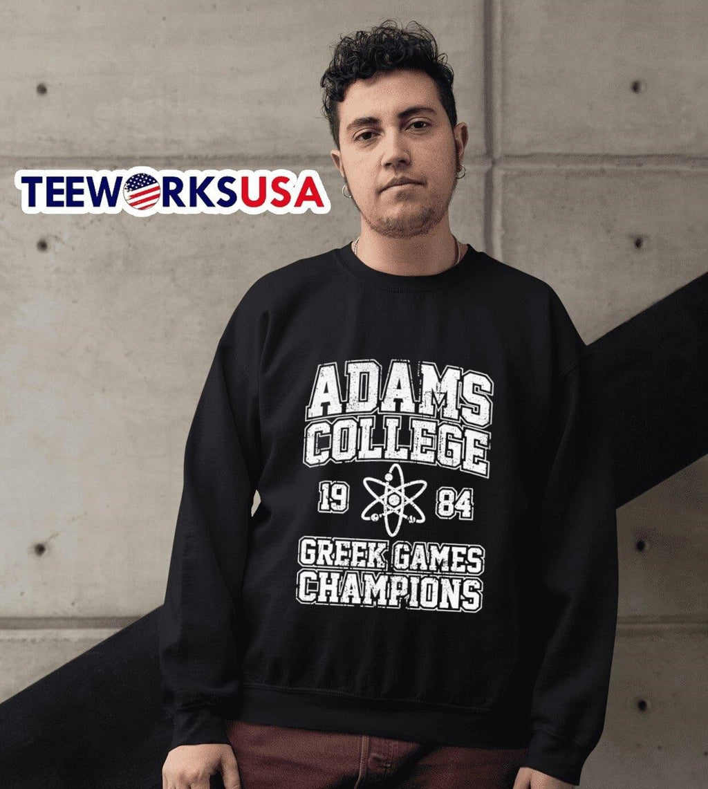 Adams College Greek Games Champions 1984 - Adult & Kids T-Shirts, Sweatshirts & Hoodies apparel design preview 6