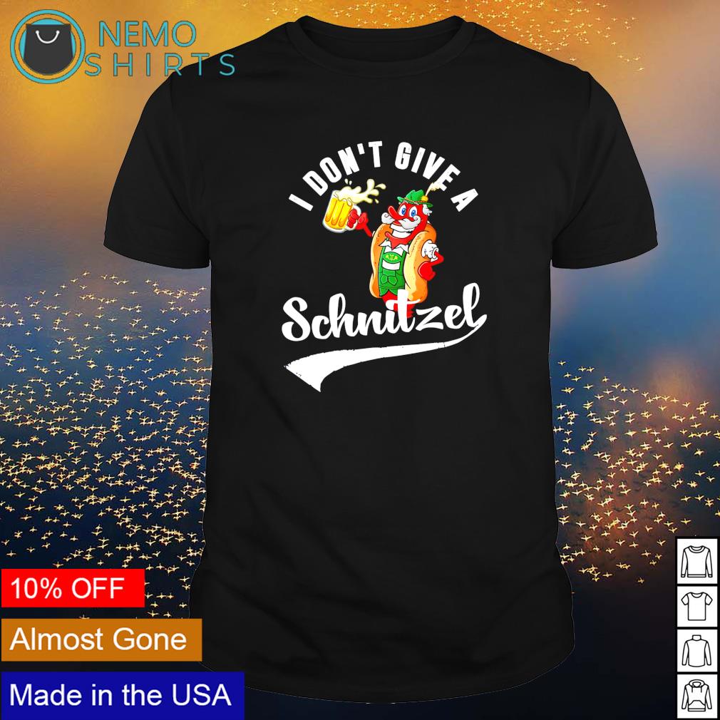 I don't give a Schnitzel - Adult & Kids T-Shirts, Sweatshirts & Hoodies apparel design preview 1