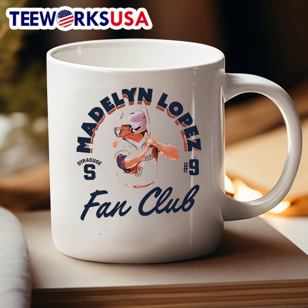 Madelyn Lopez Syracuse fan club - Adult & Kids T-Shirts, Sweatshirts & Hoodies apparel design preview 4