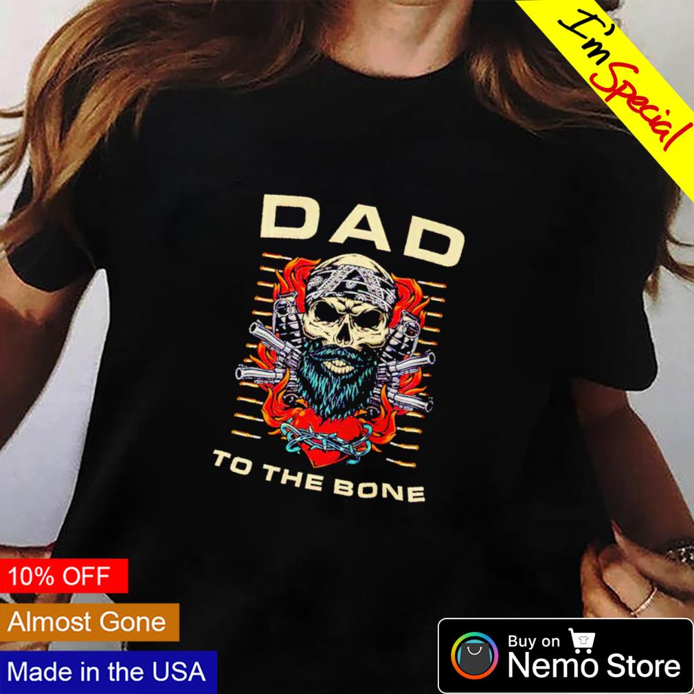 Dad To The Bone - Adult & Kids T-Shirts, Sweatshirts & Hoodies apparel design preview 2