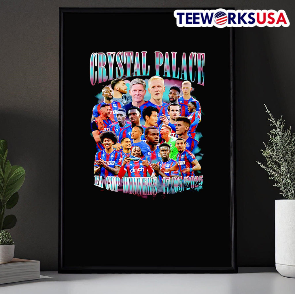 Crystal Palace Fa Cup Winners - Adult & Kids T-Shirts, Sweatshirts & Hoodies apparel design preview 5