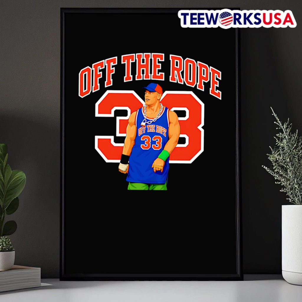 Off The Rope 33 John Cena - Adult & Kids T-Shirts, Sweatshirts & Hoodies apparel design preview 5