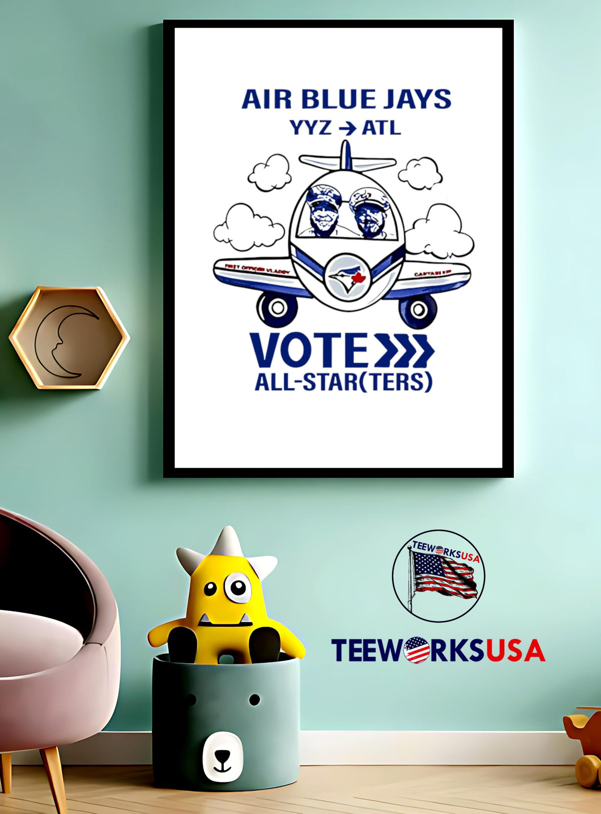 Toronto Blue Jays Vote All-Starters cute - Adult & Kids T-Shirts, Sweatshirts & Hoodies apparel design preview 3
