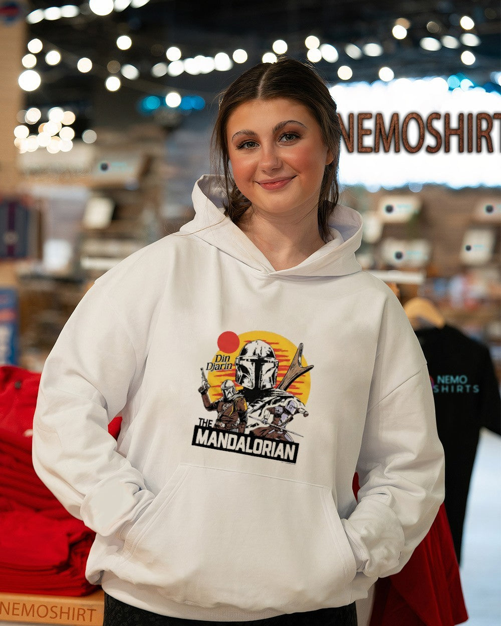 The Mandalorian Din Djarin - Adult & Kids T-Shirts, Sweatshirts & Hoodies apparel design preview 3