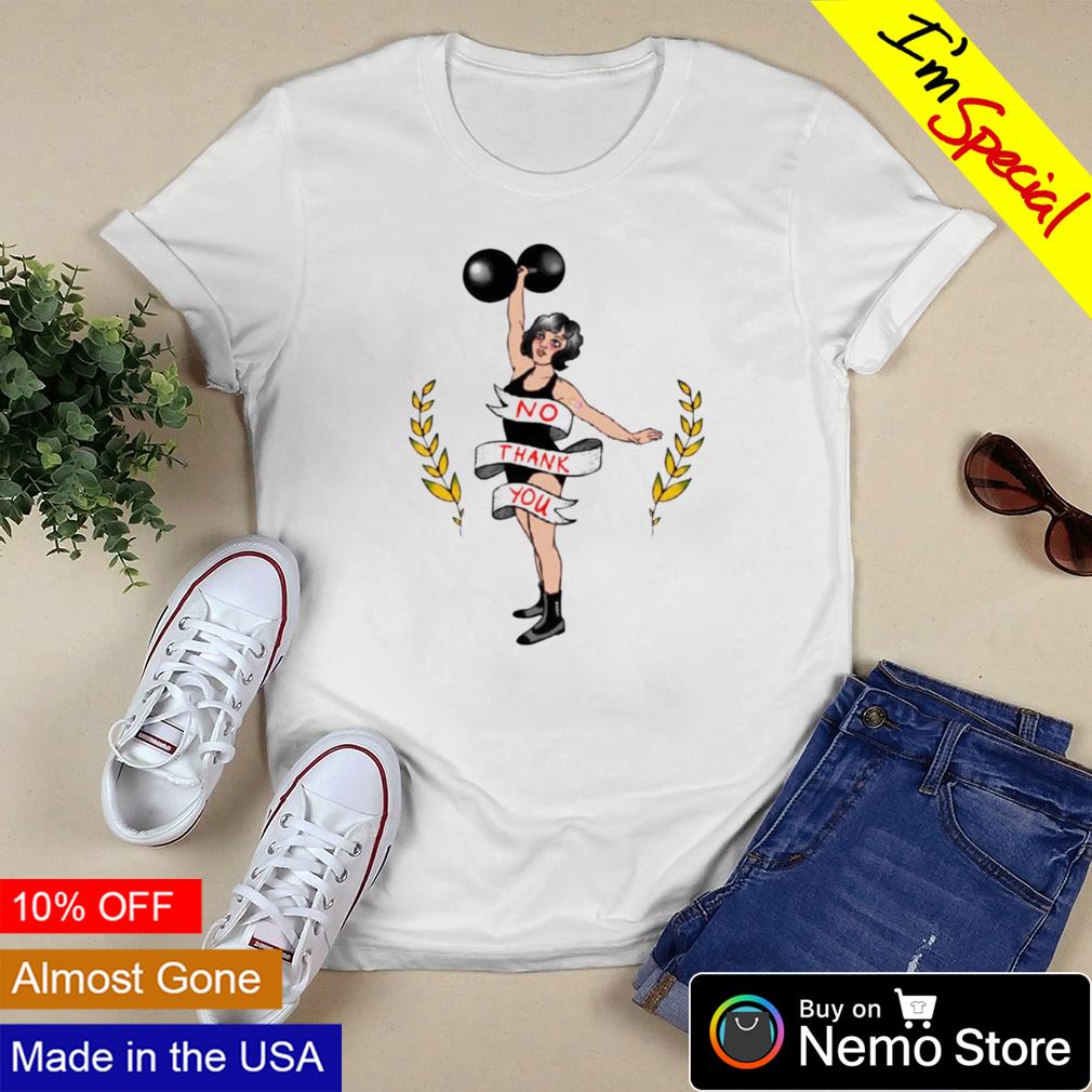 Ladyfit no thank you - Adult & Kids T-Shirts, Sweatshirts & Hoodies apparel design preview 3