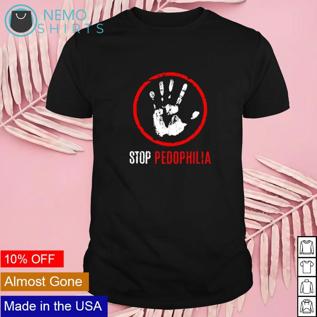Stop Pedophilia - Adult & Kids T-Shirts, Sweatshirts & Hoodies apparel design preview 1