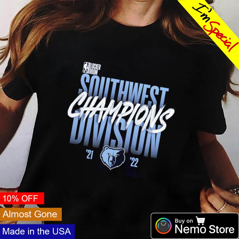 Memphis Grizzlies 2022 Southwest Division Champions - Adult & Kids T-Shirts, Sweatshirts & Hoodies apparel design preview 2
