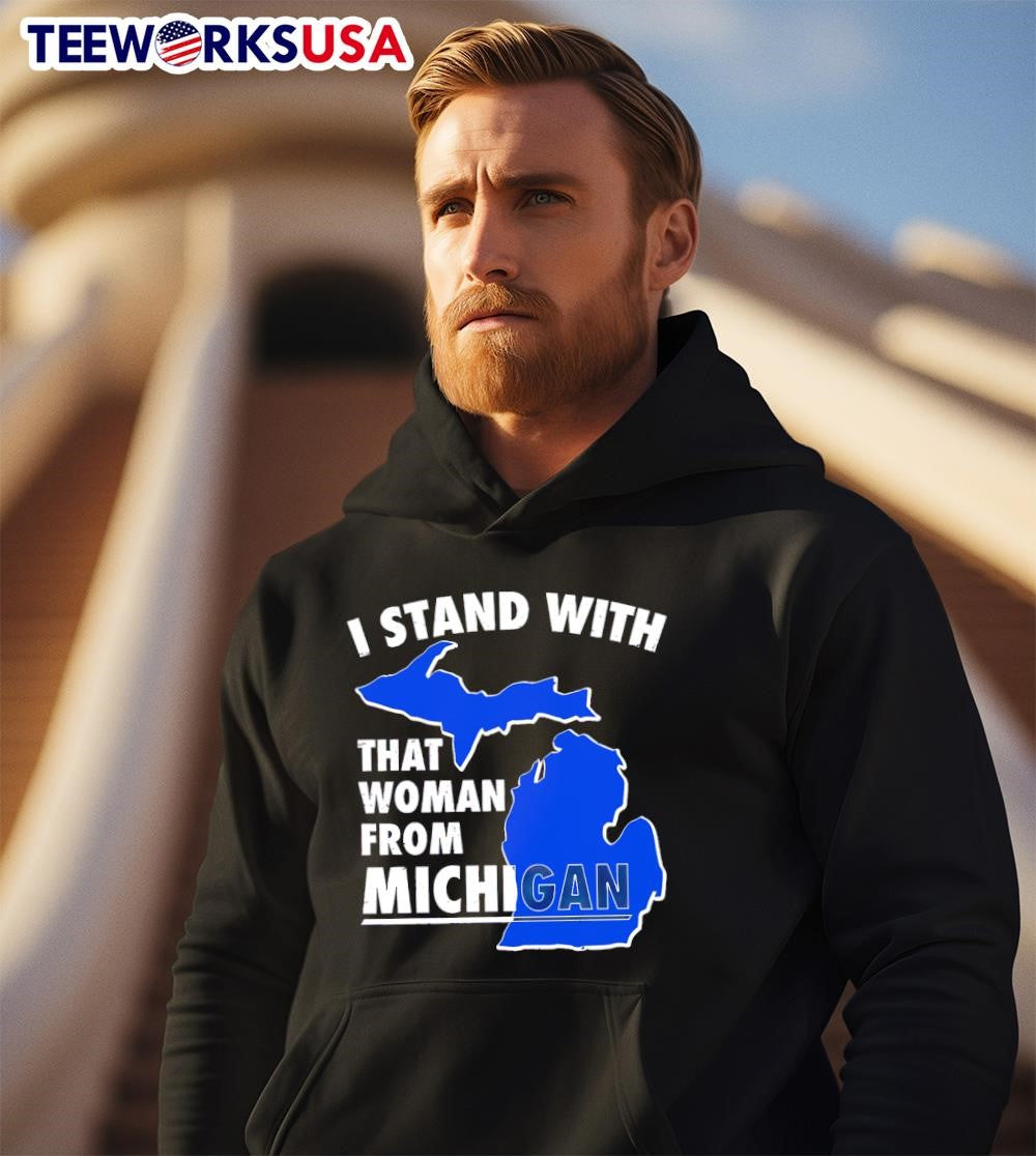 I stand with that woman from Michigan state - Adult & Kids T-Shirts, Sweatshirts & Hoodies apparel design preview 2