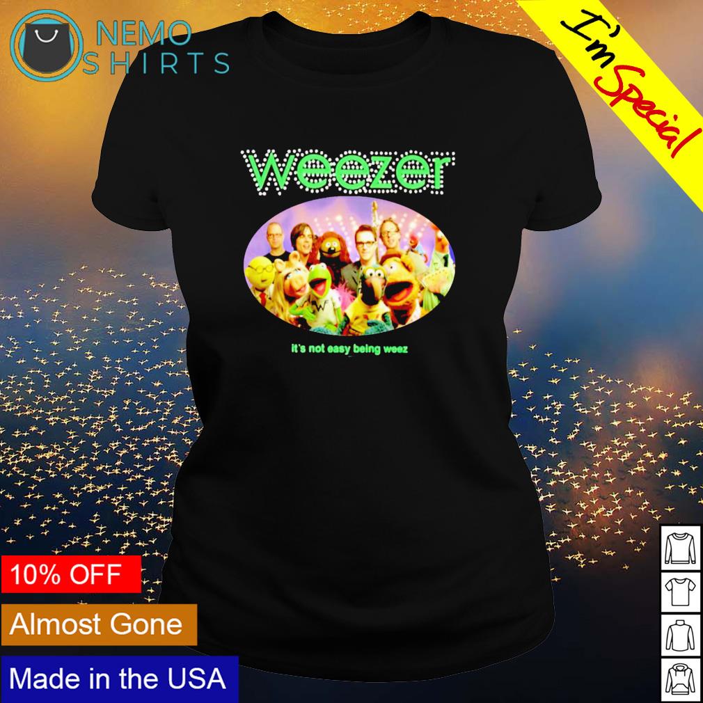 Weezer it's not easy being weez - Adult & Kids T-Shirts, Sweatshirts & Hoodies apparel design preview 3