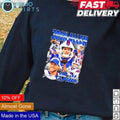 Josh Allen Buffalo Bills vintage graphic collage - Adult & Kids T-Shirts, Sweatshirts & Hoodies apparel design preview 1