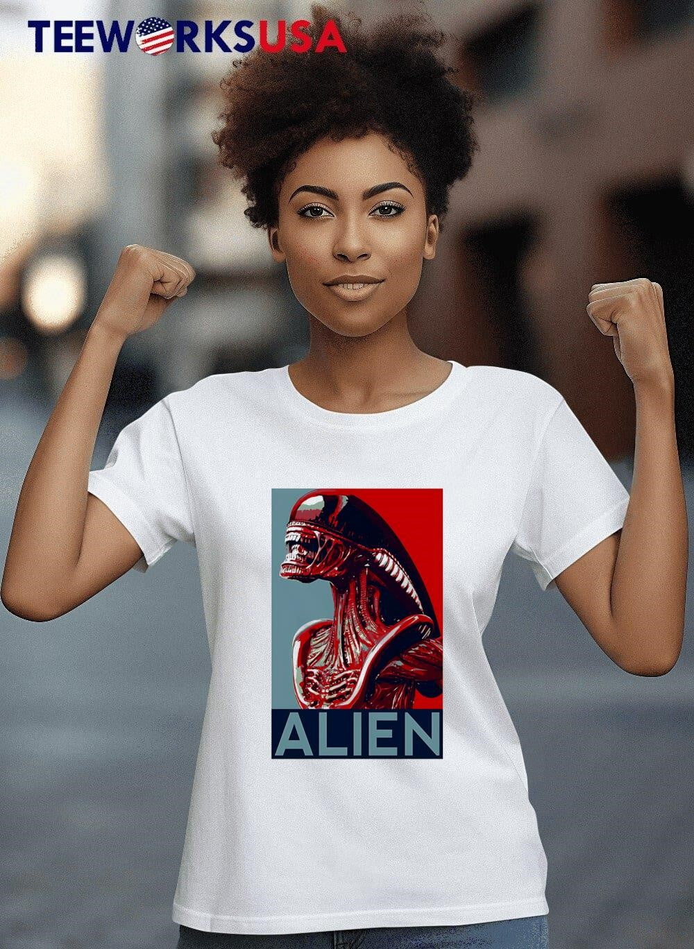 Xenomorph Retro Alien Movie - Adult & Kids T-Shirts, Sweatshirts & Hoodies apparel design preview 8