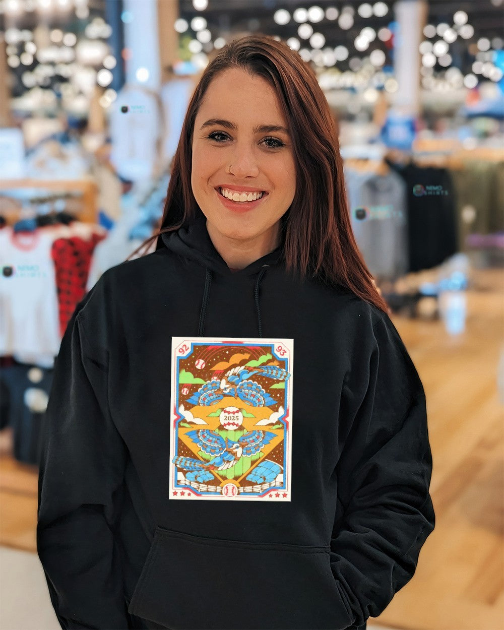 Toronto Blue Jays 1992 1993 World Series game 7 - Adult & Kids T-Shirts, Sweatshirts & Hoodies apparel design preview 5
