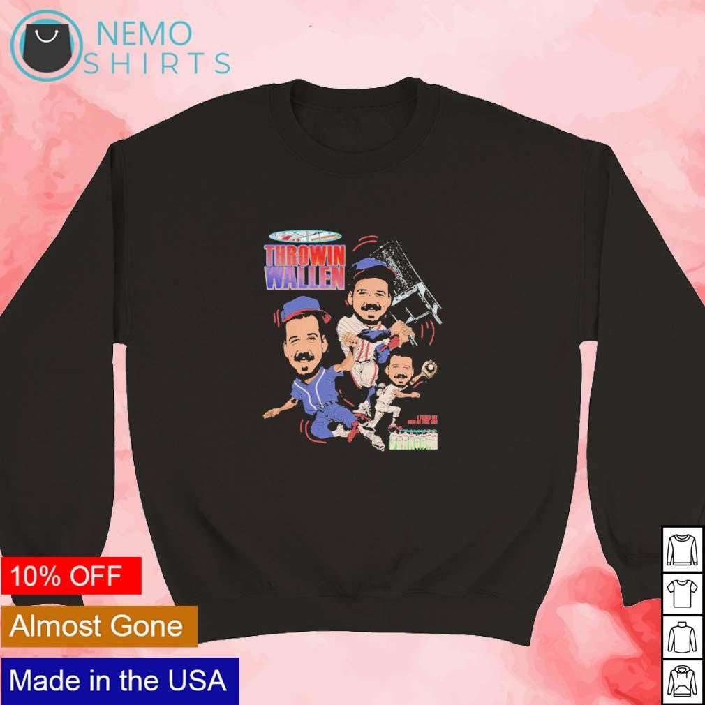 Throwin' Wallen baseball - Adult & Kids T-Shirts, Sweatshirts & Hoodies apparel design preview 5