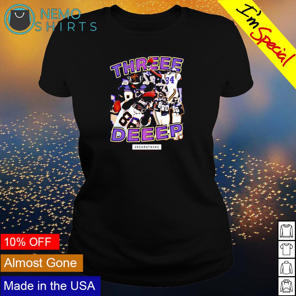 Justin Jefferson dreamathon three deep - Adult & Kids T-Shirts, Sweatshirts & Hoodies apparel design preview 3