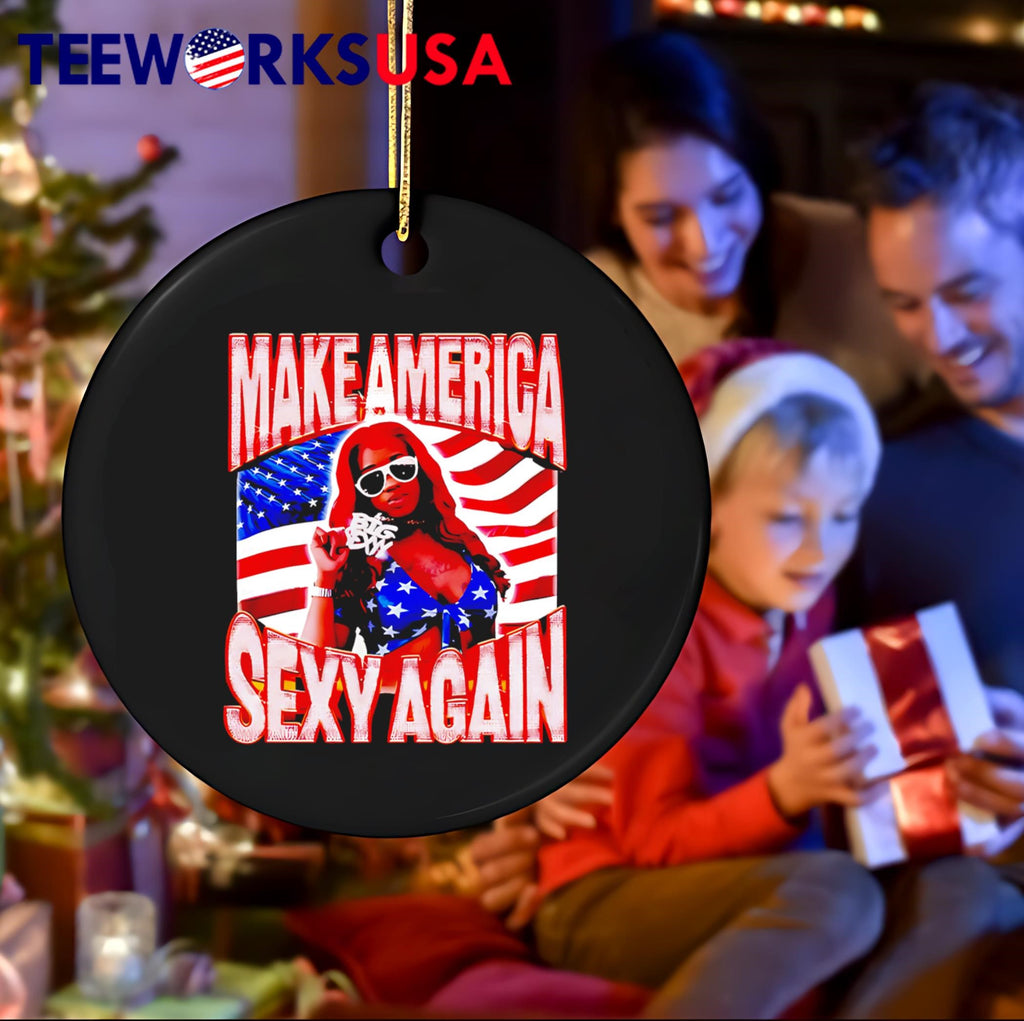 Make America sexyy again - Adult & Kids T-Shirts, Sweatshirts & Hoodies apparel design preview 4