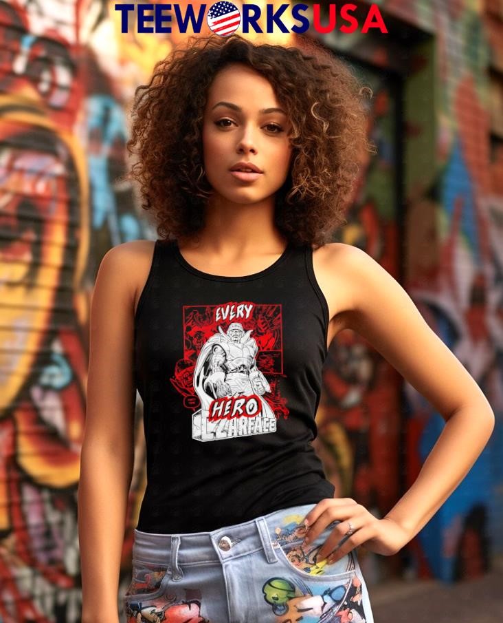 Every Hero Czarface red white - Adult & Kids T-Shirts, Sweatshirts & Hoodies apparel design preview 7