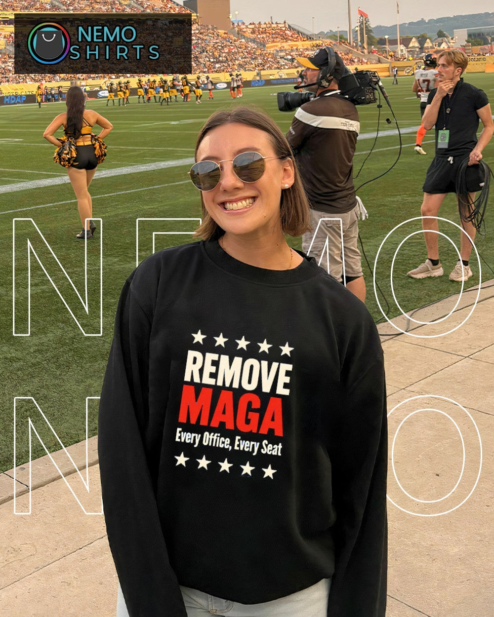 Remove Maga every office seat - Adult & Kids T-Shirts, Sweatshirts & Hoodies apparel design preview 6