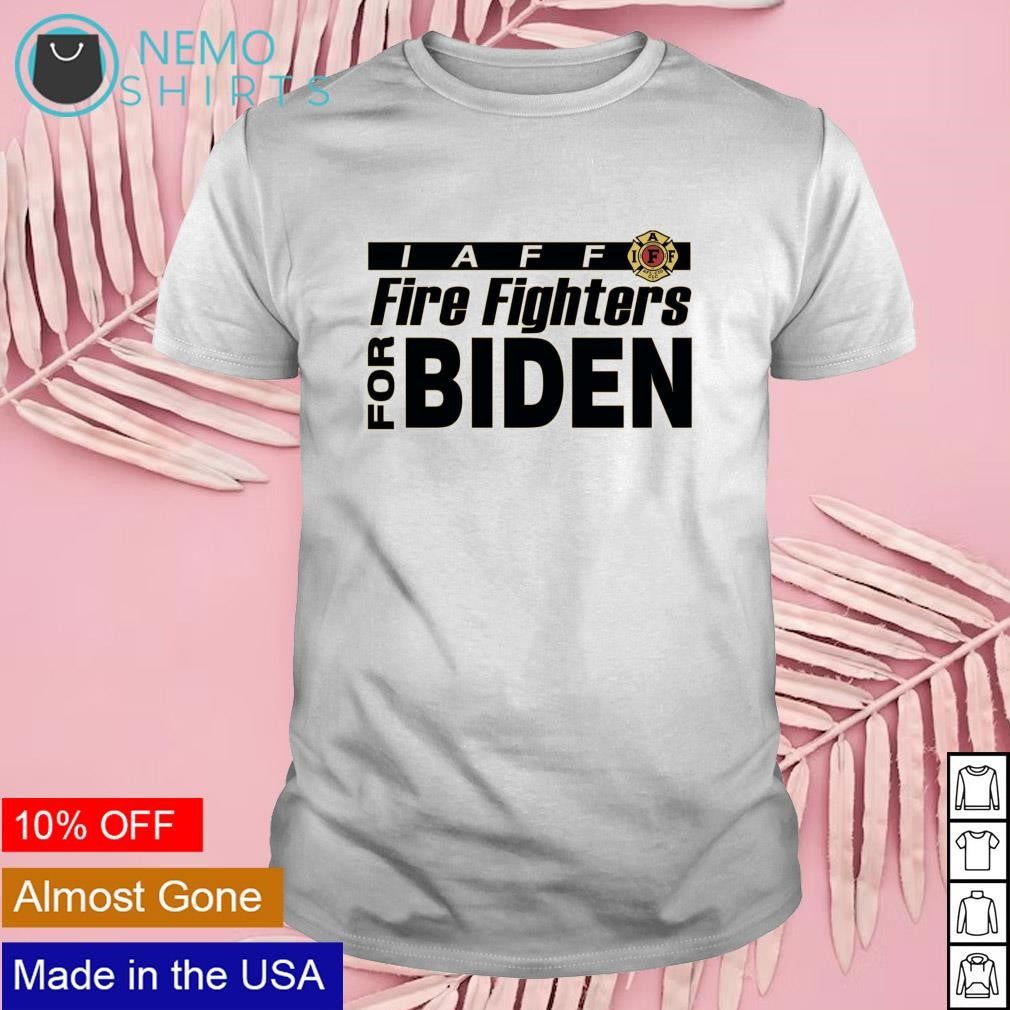 IAFF Fire Fighters for Biden - Adult & Kids T-Shirts, Sweatshirts & Hoodies apparel design preview 1