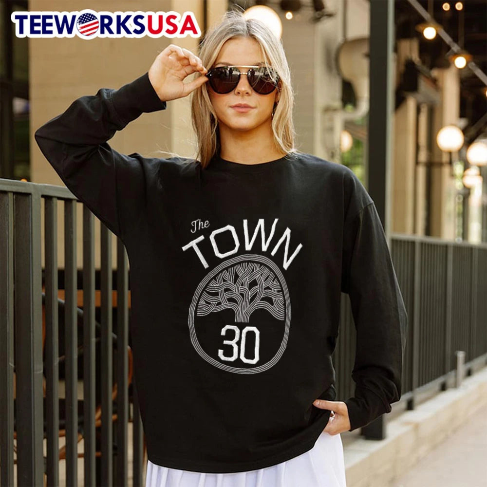 The Town 30 Oakland Basketball - Adult & Kids T-Shirts, Sweatshirts & Hoodies apparel design preview 4