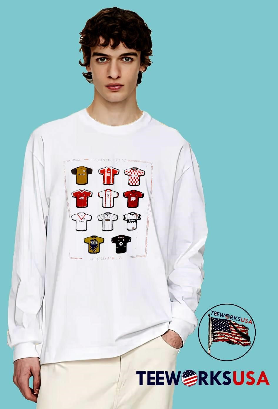 Leyton orient fc estd 1881 marchpole - Adult & Kids T-Shirts, Sweatshirts & Hoodies apparel design preview 4
