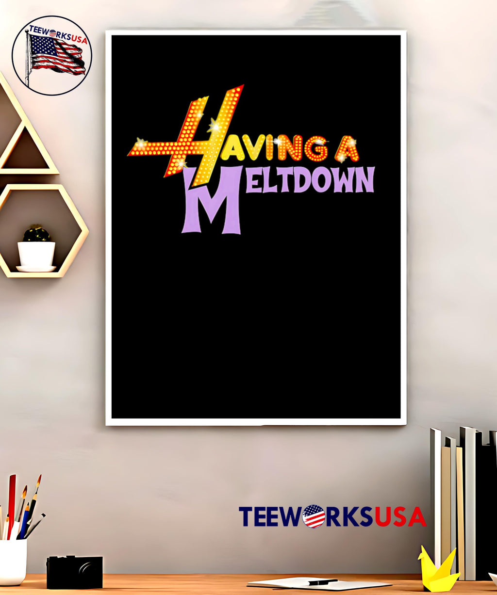 Having A Meltdown Logo - Adult & Kids T-Shirts, Sweatshirts & Hoodies apparel design preview 5
