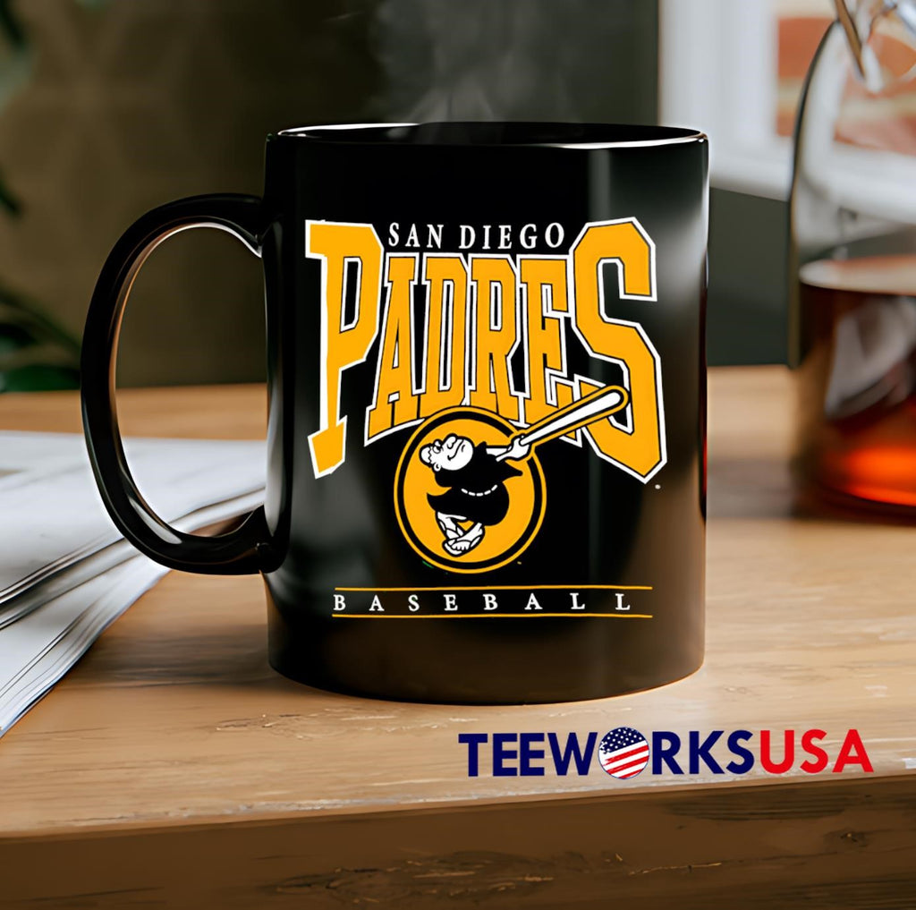 San Diego Padres Baseball Logo Graphic 2025 - Adult & Kids T-Shirts, Sweatshirts & Hoodies apparel design preview 2