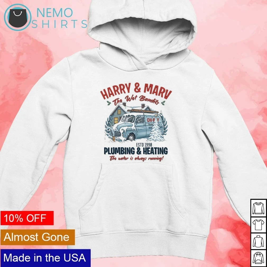 Home Alone Harry and Marv The Wet Bandits Oh-Kay - Adult & Kids T-Shirts, Sweatshirts & Hoodies apparel design preview 2