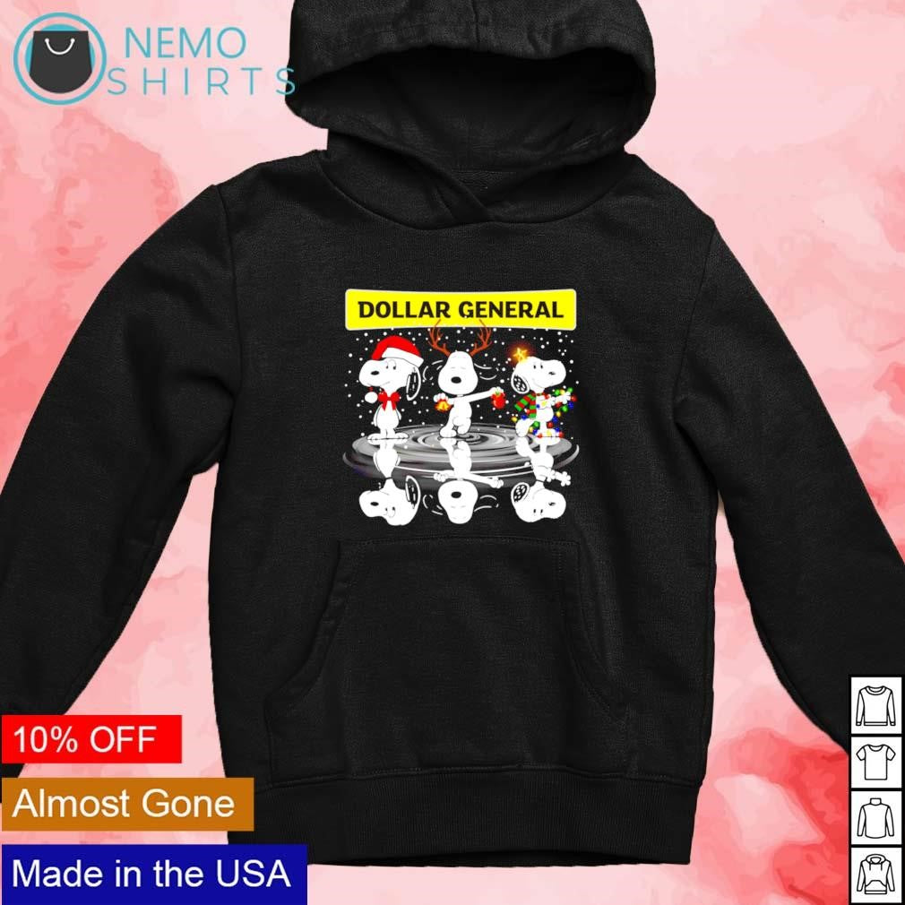 Dollar General Snoopy Christmas - Adult & Kids T-Shirts, Sweatshirts & Hoodies apparel design preview 4