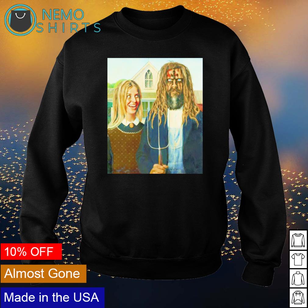 Rob and Wife Zombie Halloween - Adult & Kids T-Shirts, Sweatshirts & Hoodies apparel design preview 4