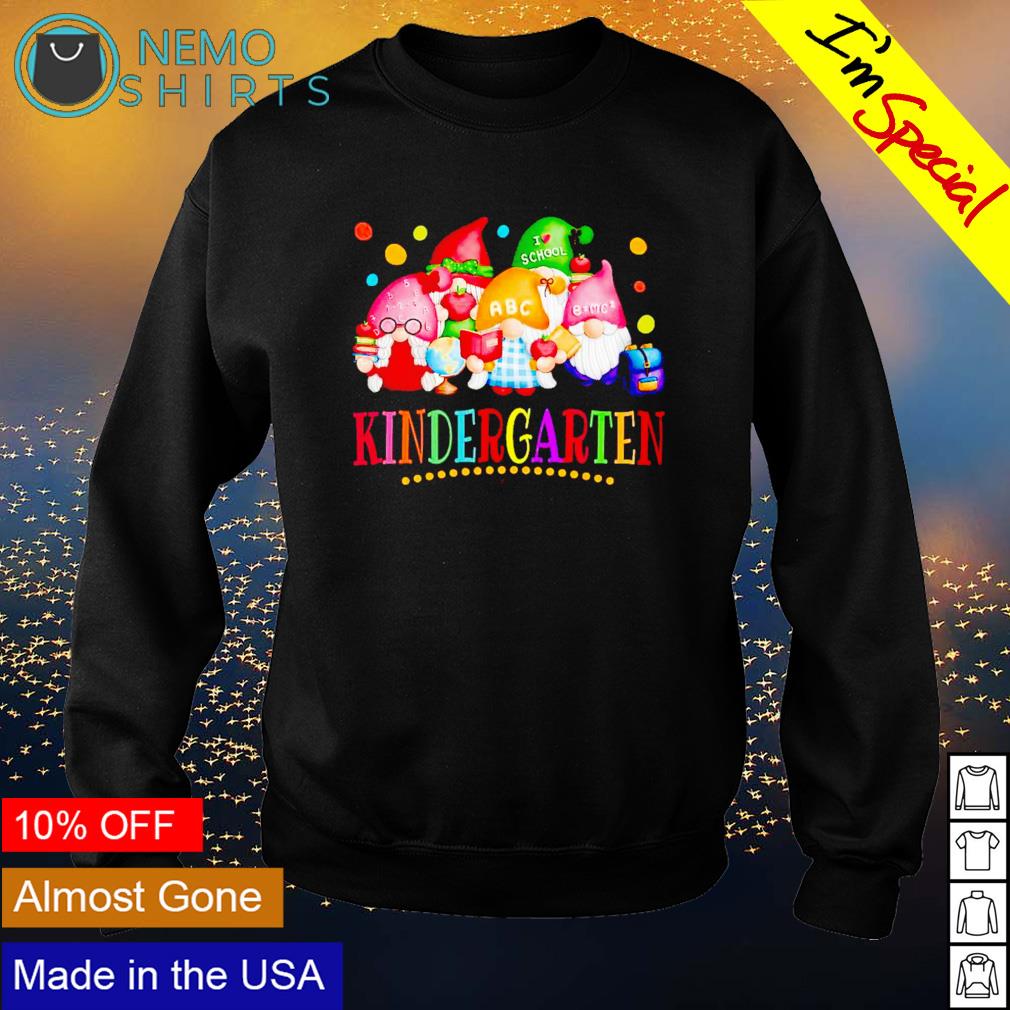 Gnomes Kindergarten back to school - Adult & Kids T-Shirts, Sweatshirts & Hoodies apparel design preview 4