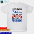 I love it when wake up and Trump is not president - Adult & Kids T-Shirts, Sweatshirts & Hoodies apparel design preview 1