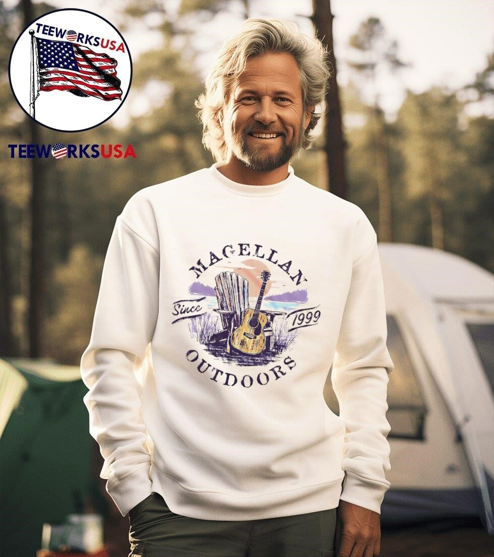 Magellan Outdoors Lakeside Guitar - Adult & Kids T-Shirts, Sweatshirts & Hoodies apparel design preview 3