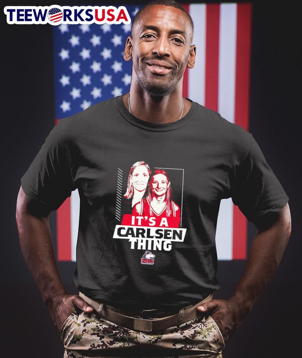 NIU Huskies it's a Carlsen thing - Adult & Kids T-Shirts, Sweatshirts & Hoodies apparel design preview 1