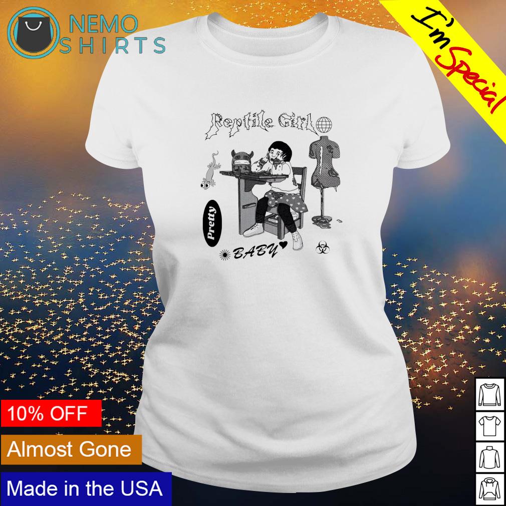 Reptile girl pretty baby 2022 - Adult & Kids T-Shirts, Sweatshirts & Hoodies apparel design preview 3