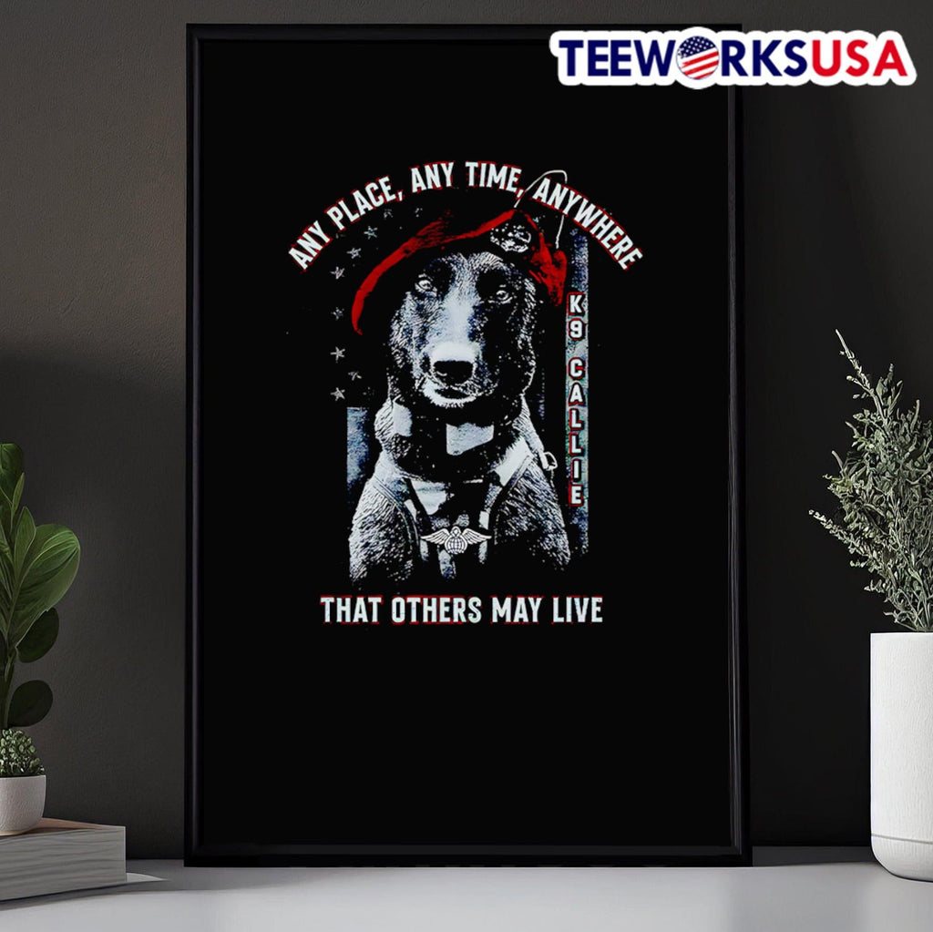Project K-9 Hero Callie any place anytime anywhere - Adult & Kids T-Shirts, Sweatshirts & Hoodies apparel design preview 5