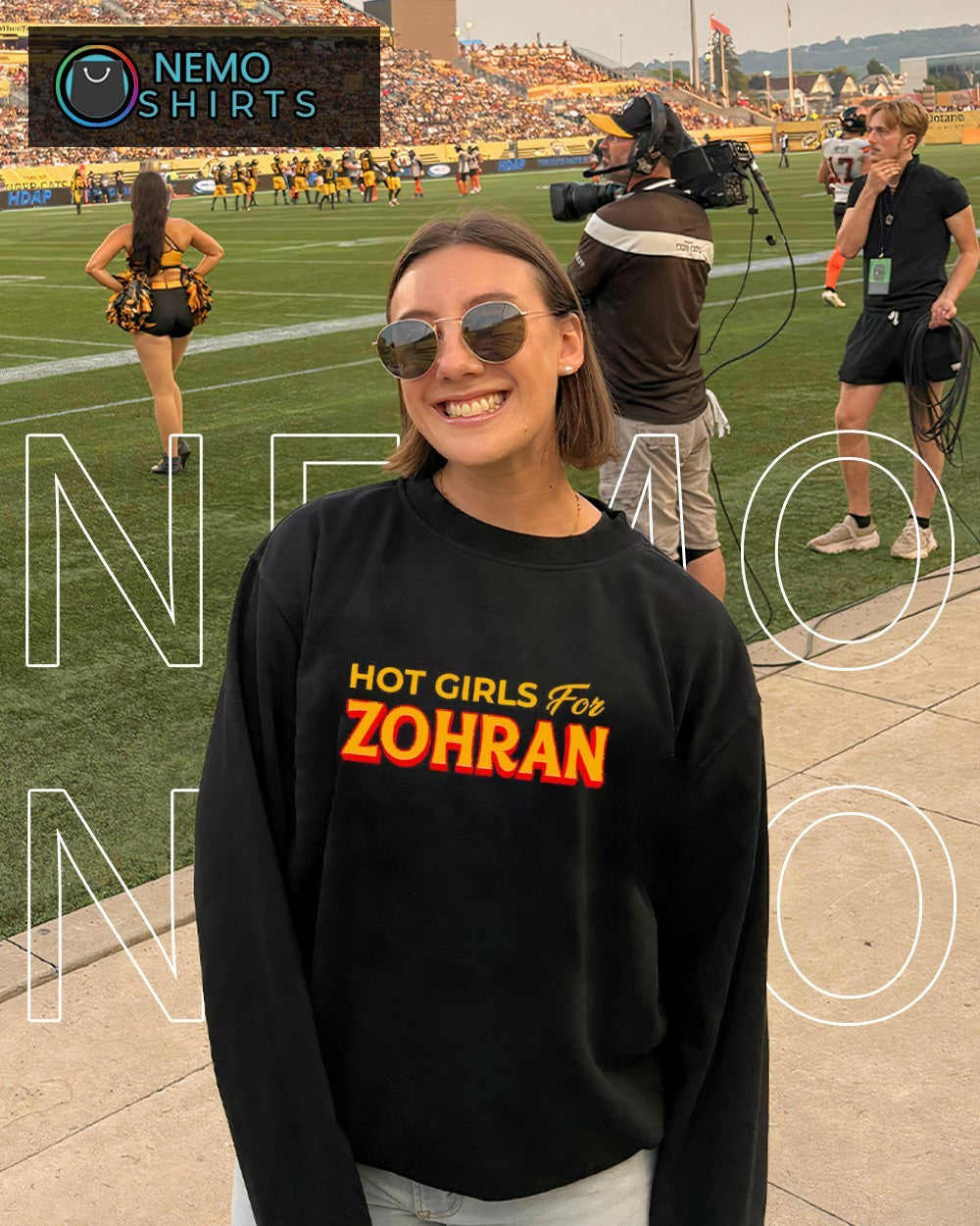 Hot girls for Zohran Mamdani Election 2025 - Adult & Kids T-Shirts, Sweatshirts & Hoodies apparel design preview 6