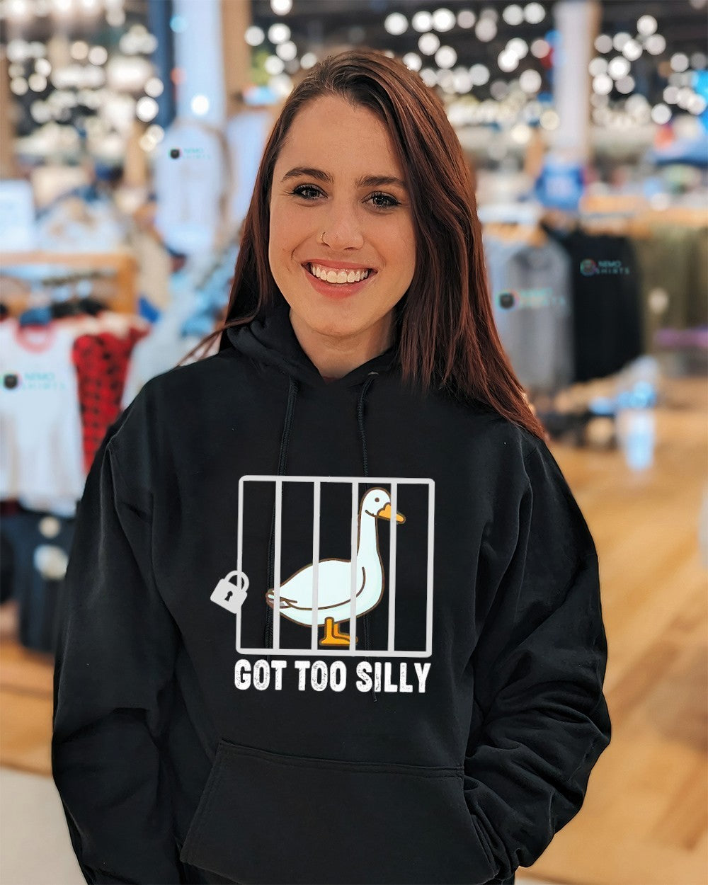 Goose got too silly - Adult & Kids T-Shirts, Sweatshirts & Hoodies apparel design preview 5