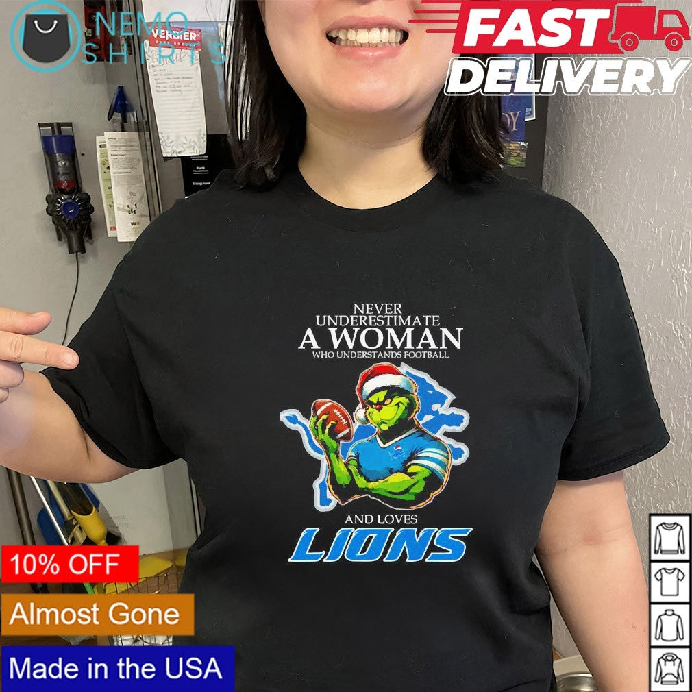 Never underestimate a woman who understands football - Adult & Kids T-Shirts, Sweatshirts & Hoodies product image 3