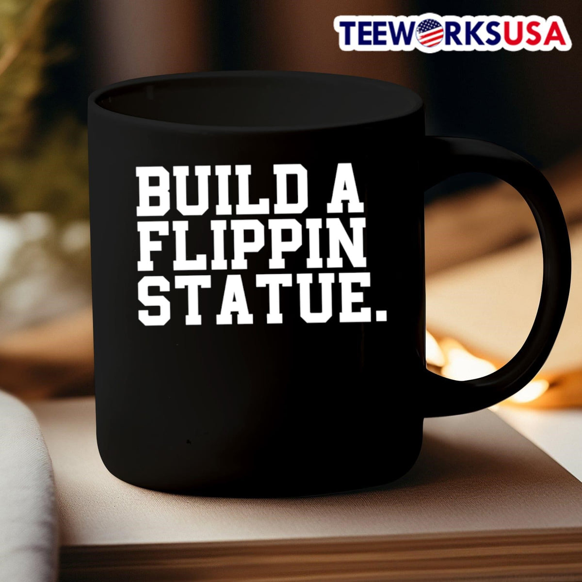 Build a Flippin statue - Adult & Kids T-Shirts, Sweatshirts & Hoodies apparel design preview 3
