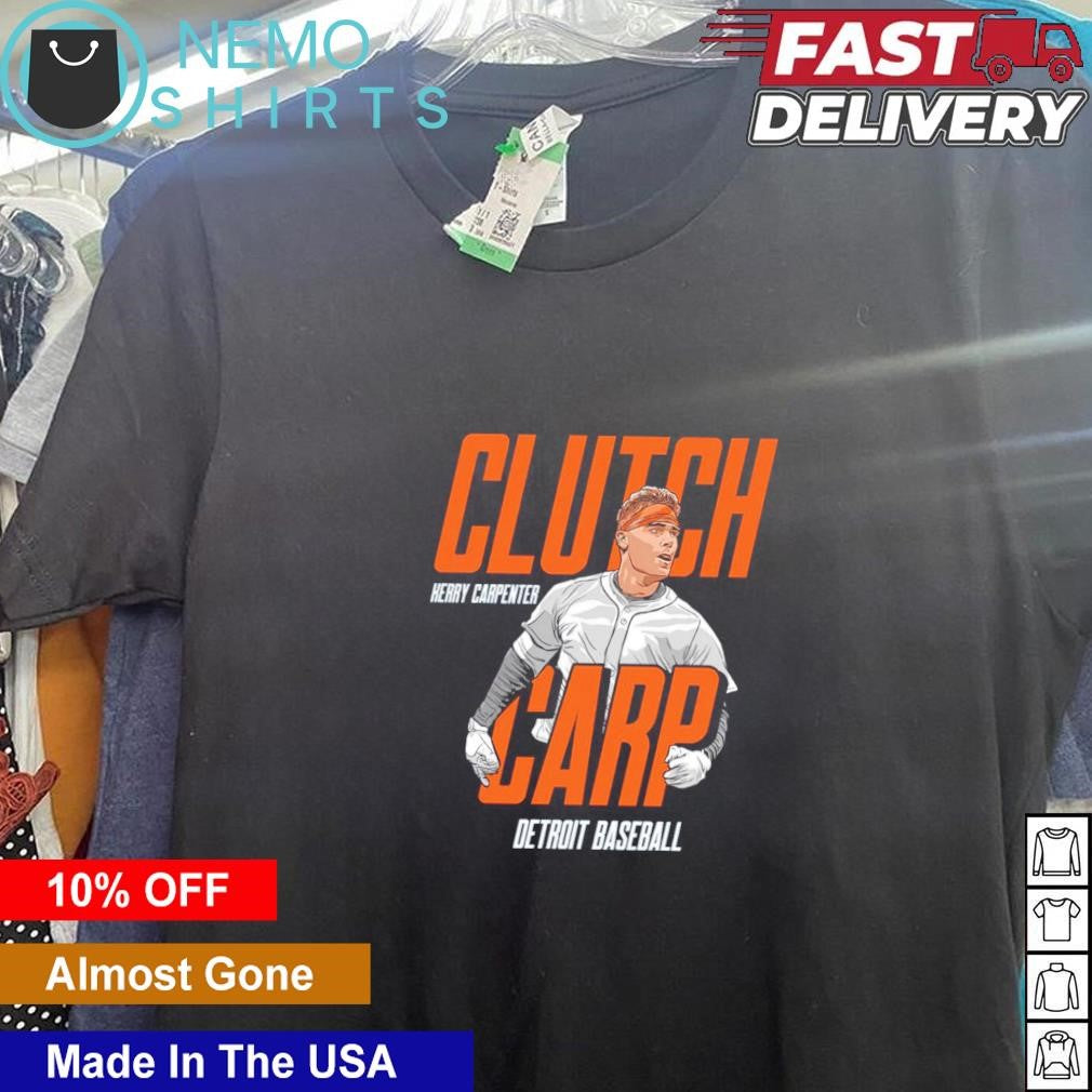 Clutch Carp Kerry Carpenter Detroit Tigers - Adult & Kids T-Shirts, Sweatshirts & Hoodies apparel design preview 5