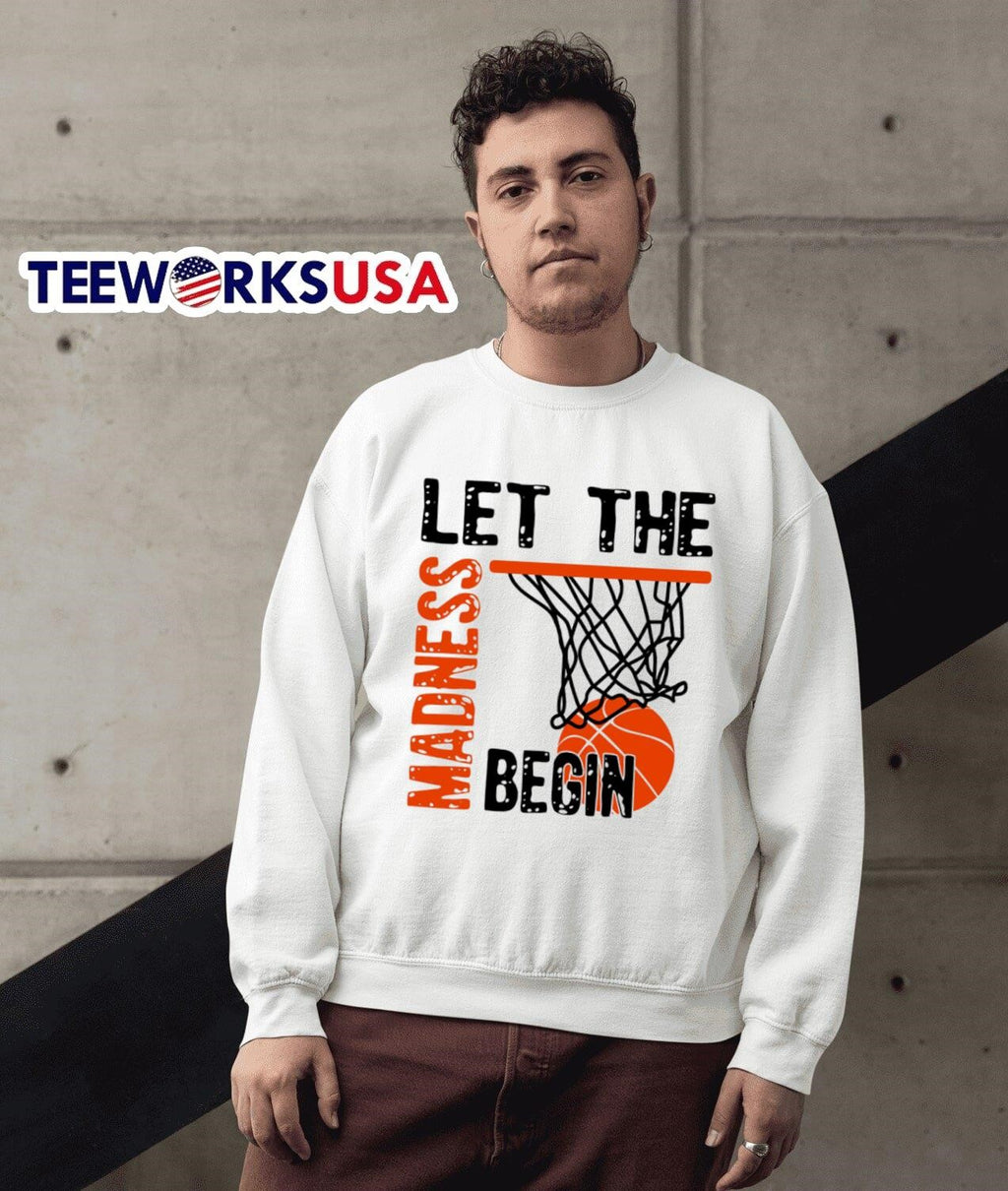 Let the madness begin - Adult & Kids T-Shirts, Sweatshirts & Hoodies apparel design preview 3