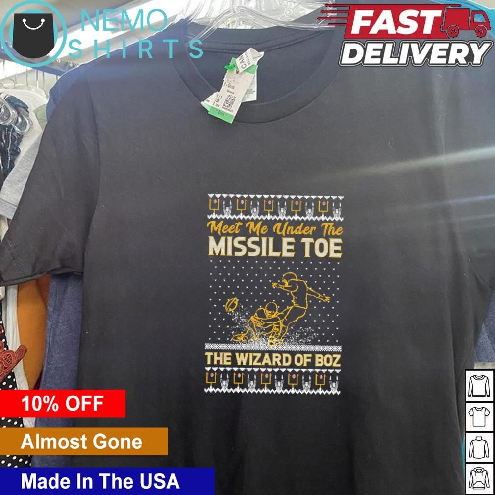 Pittsburgh Steelers meet me under the missile toe - Adult & Kids T-Shirts, Sweatshirts & Hoodies product image 5