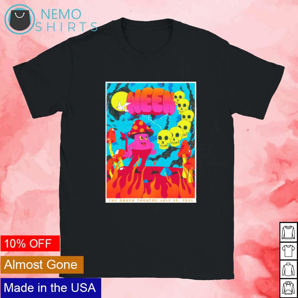 Ween the Greek theatre - Adult & Kids T-Shirts, Sweatshirts & Hoodies apparel design preview 1