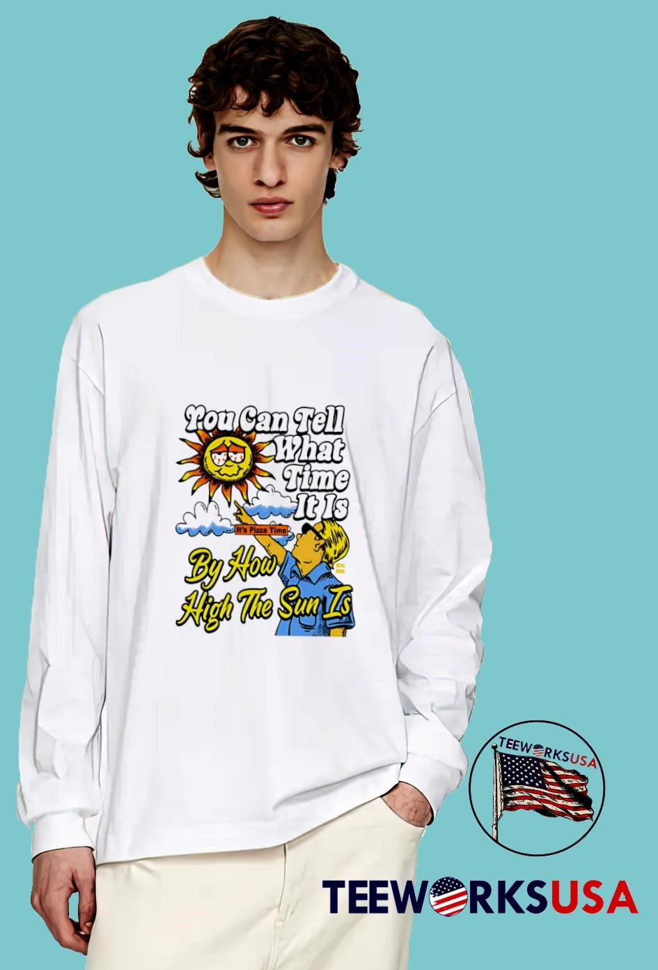 High sun ivory - Adult & Kids T-Shirts, Sweatshirts & Hoodies apparel design preview 4