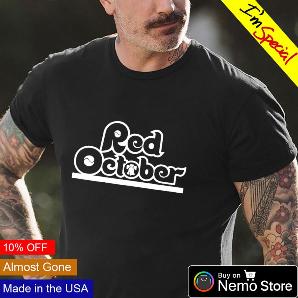 Red October Philly Philadelphia baseball - Adult & Kids T-Shirts, Sweatshirts & Hoodies product image 4
