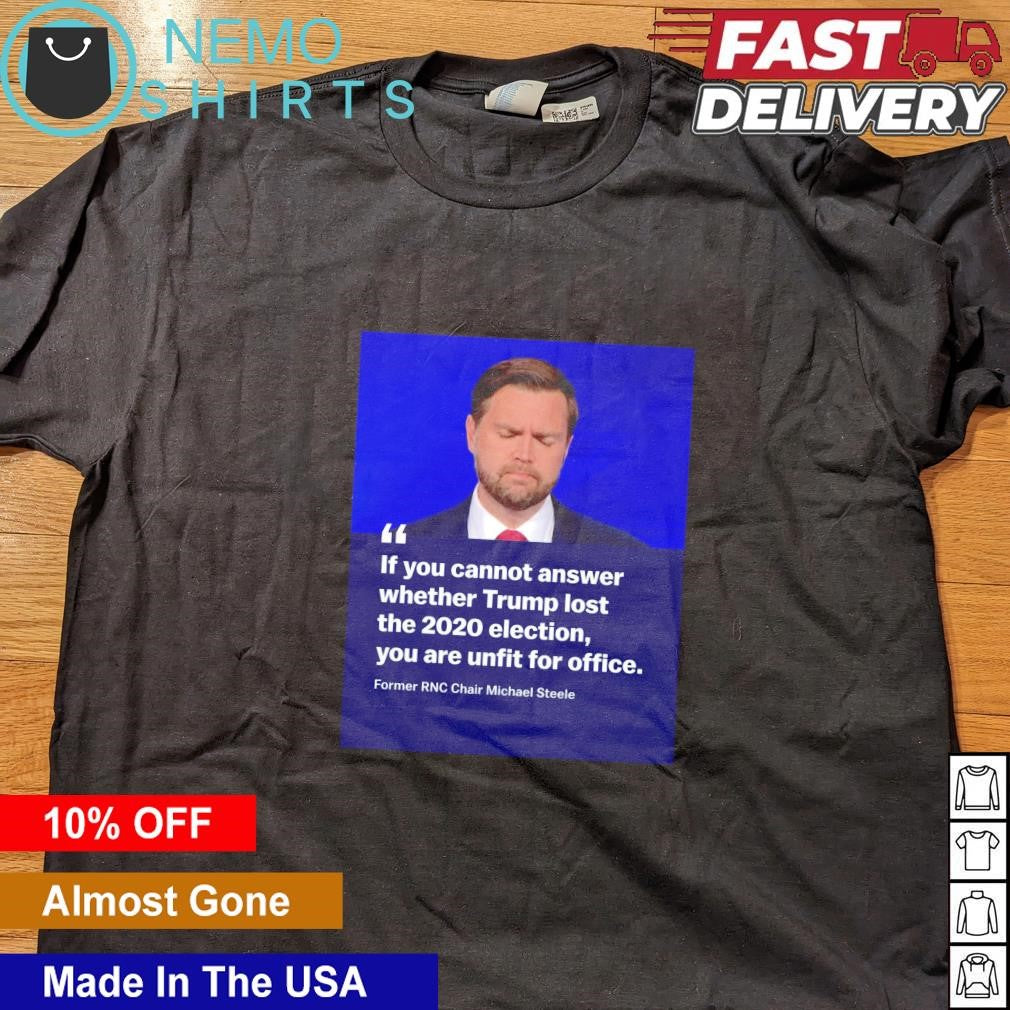 If you cannot answer whether Trump lost the 2020 - Adult & Kids T-Shirts, Sweatshirts & Hoodies apparel design preview 4