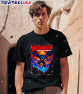 Mothman Guardian or Harbinger sunset - Adult & Kids T-Shirts, Sweatshirts & Hoodies apparel design preview 1